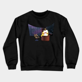 He's The Space Most Crewneck Sweatshirt